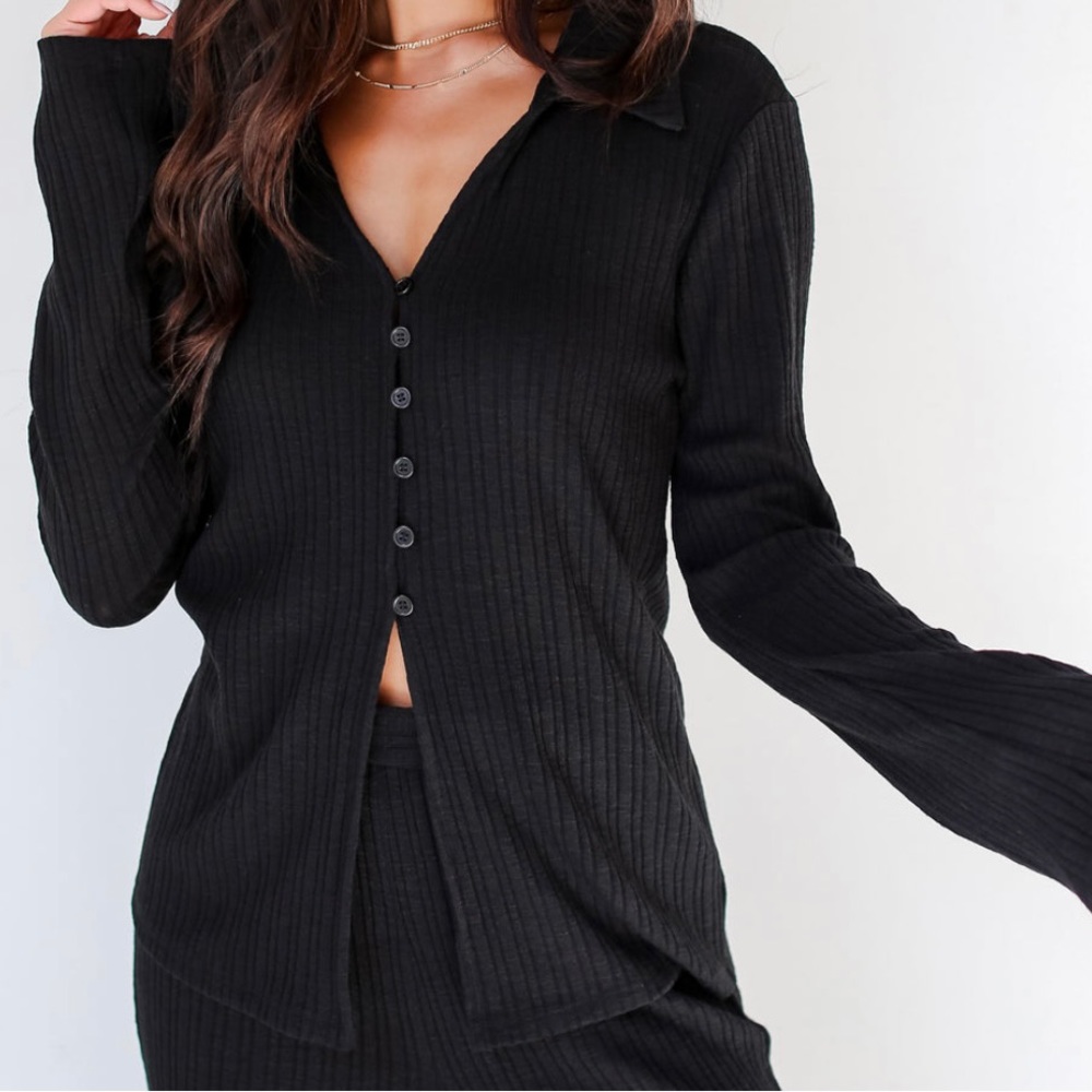 Ribbed Knit Top